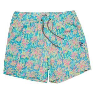 Open Box - Party Pants -  Men's Palmdale Swim Shorts - Light Blu Blue